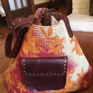 Large Vintage Addiction tote bag